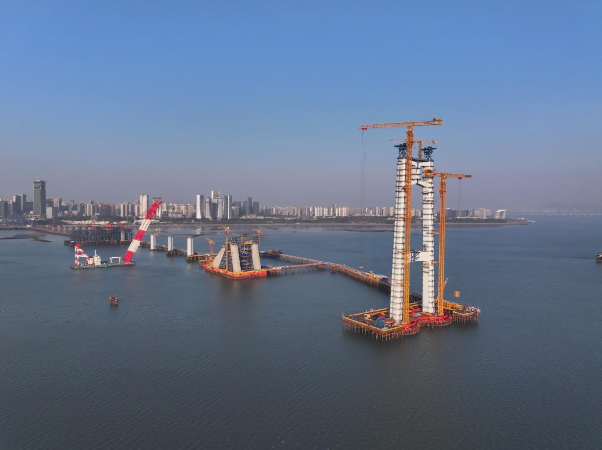 我在海上“搭積木” 我在海上“搭積木”