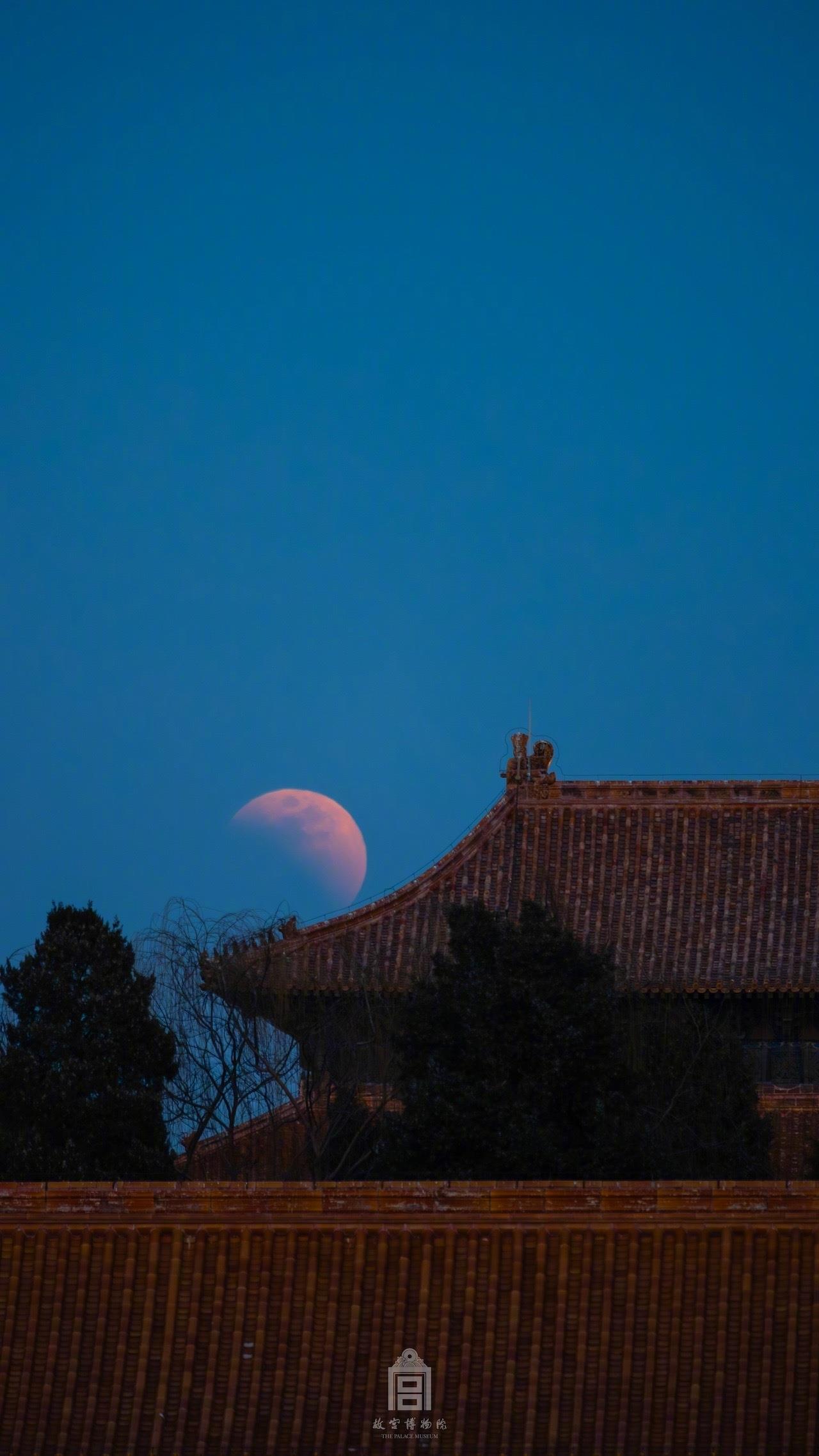 刷屏朋友圈！“元宵紅月”高清大圖來了