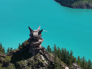 登觀魚臺 俯瞰喀納斯湖美景