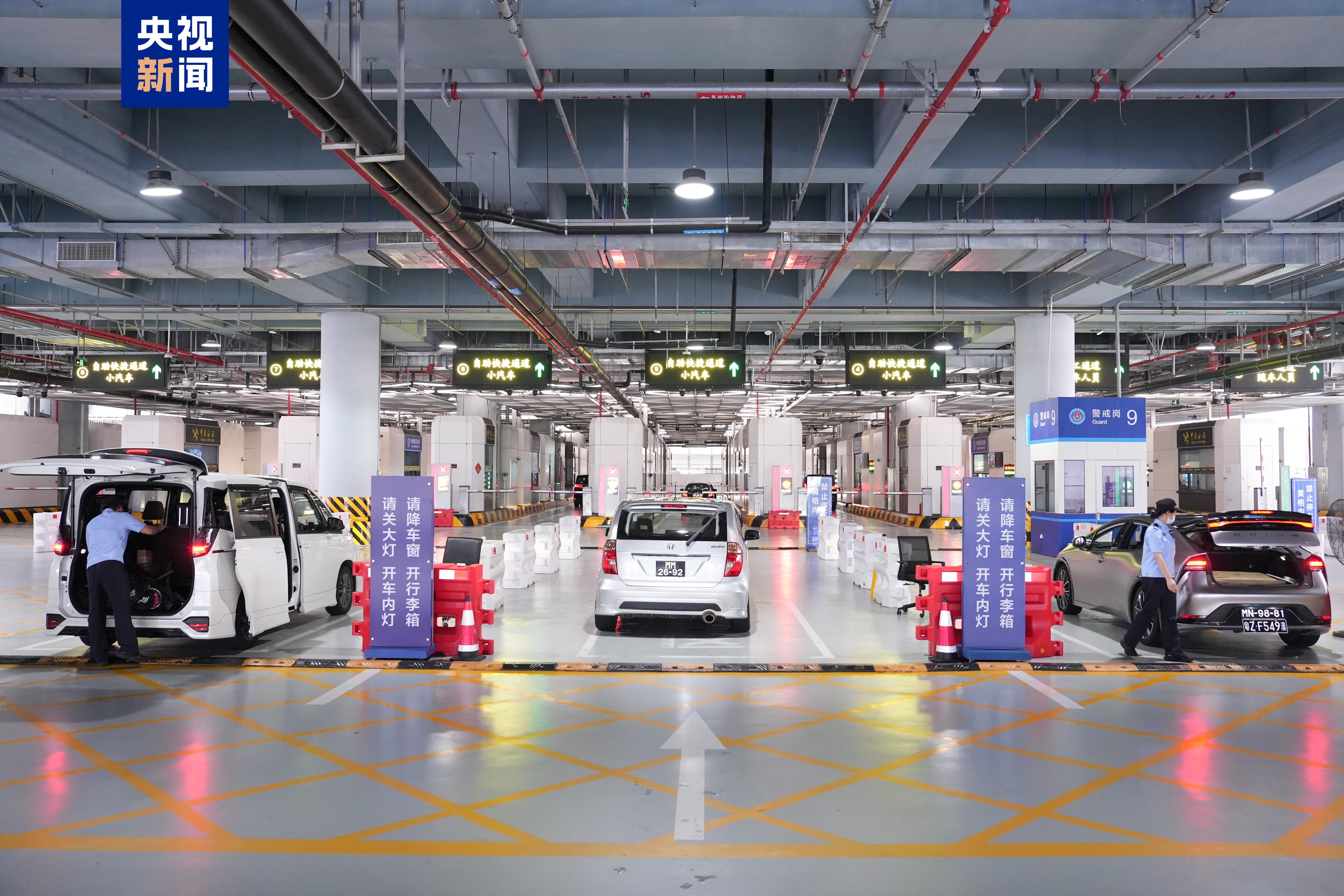 橫琴口岸驗放出入境澳門單牌車超100萬輛次