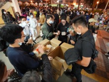 香港大埔火災救援中的愛心接力