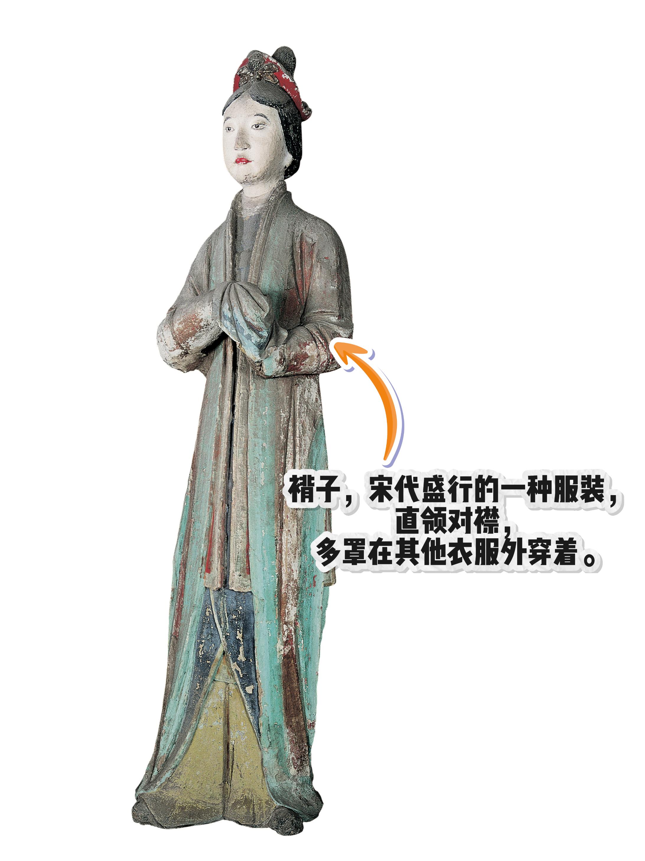 彩塑“手辦”裏的超全宋代穿搭指南