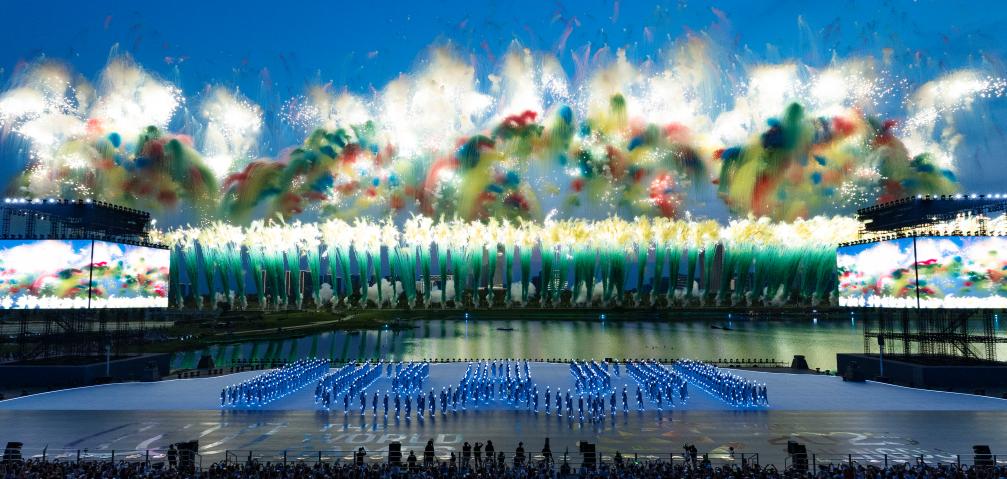 錦城盡繽紛 夢想共綻放——第12屆世界運動會開幕式側記