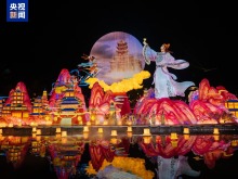 2026年粵港澳大灣區燈會開園亮燈 逾百組燈景點亮灣區新春