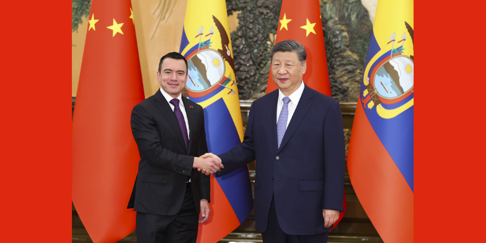 習近平會見厄瓜多爾總統諾沃亞_fororder_2506279804901