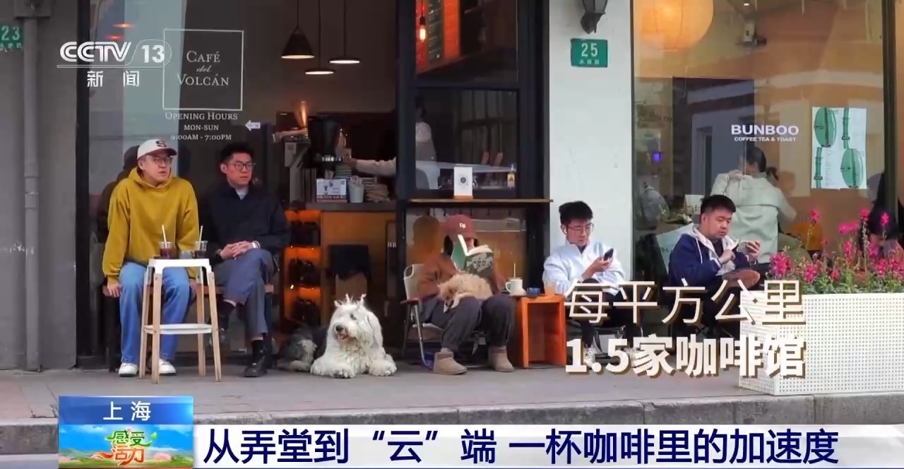 “啡”比尋常 上海人早晨的那杯咖啡是剛需
