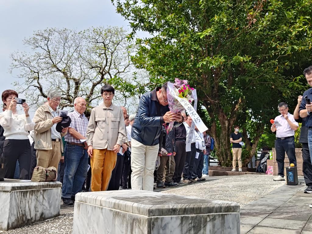 台北春祭白色恐怖死難者 追憶“紅色歷史”冀望祖國統一