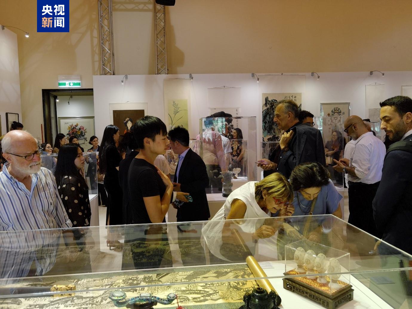 文明互鑒·藝術交融！慶祝中意建交55週年藝術特展綻放中意文明對話之光