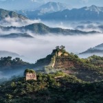河北遵化：雲蒸霞蔚 長城如畫