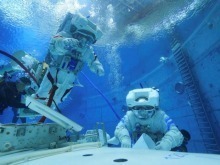 “神二十一”飛天在即 乘組地面訓練精彩瞬間→