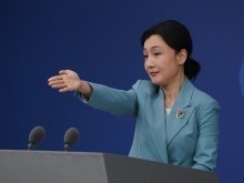 國臺辦：民進黨當局無底線賣臺、無條件投降行徑必遭反噬_fororder_VCG111625545952