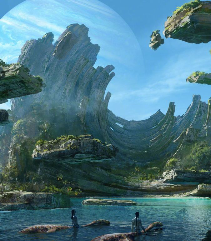 《阿凡達2》全新概念照釋出 再現潘多拉星球奇觀