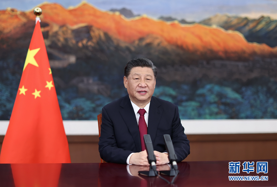 習近平在博鰲亞洲論壇2021年年會開幕式上發表主旨演講