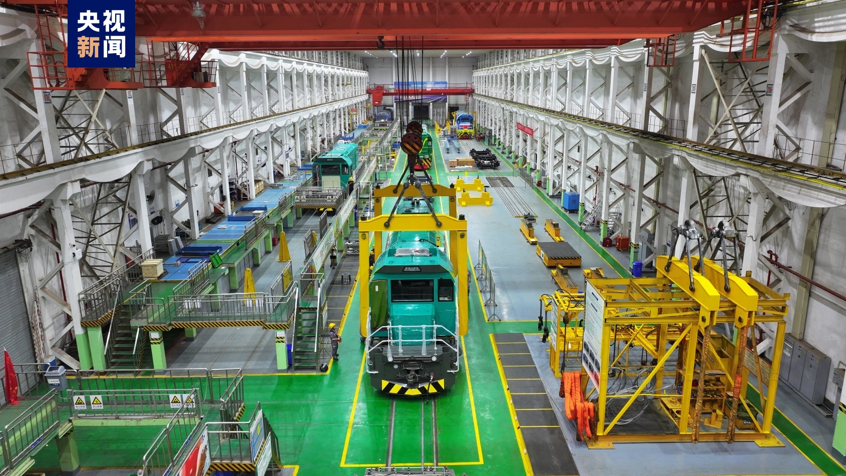 7款新能源機車全球首發 鐵路運輸“綠色方案”+1