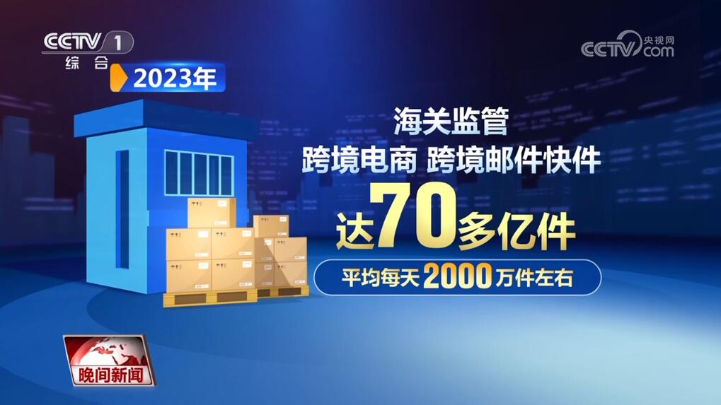 5年、1.2倍、2.38萬億元……我國跨境電商迅猛增長 成為外貿發展新動能