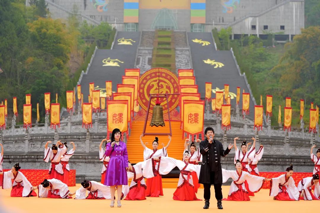 第八屆海峽兩岸嫘祖文化交流活動在四川鹽亭開幕