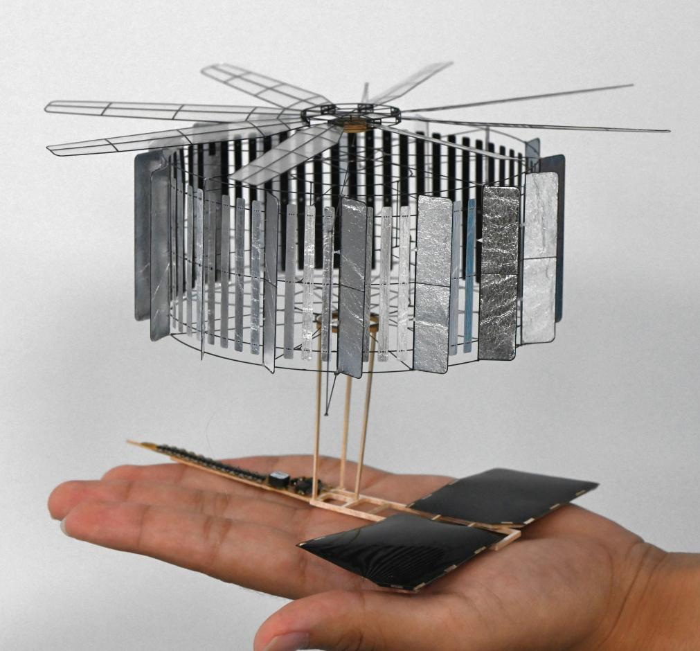 中國科研團隊研發出太陽能動力微型無人機