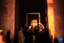 埃及阿布·辛拜勒神廟迎來“日光節”