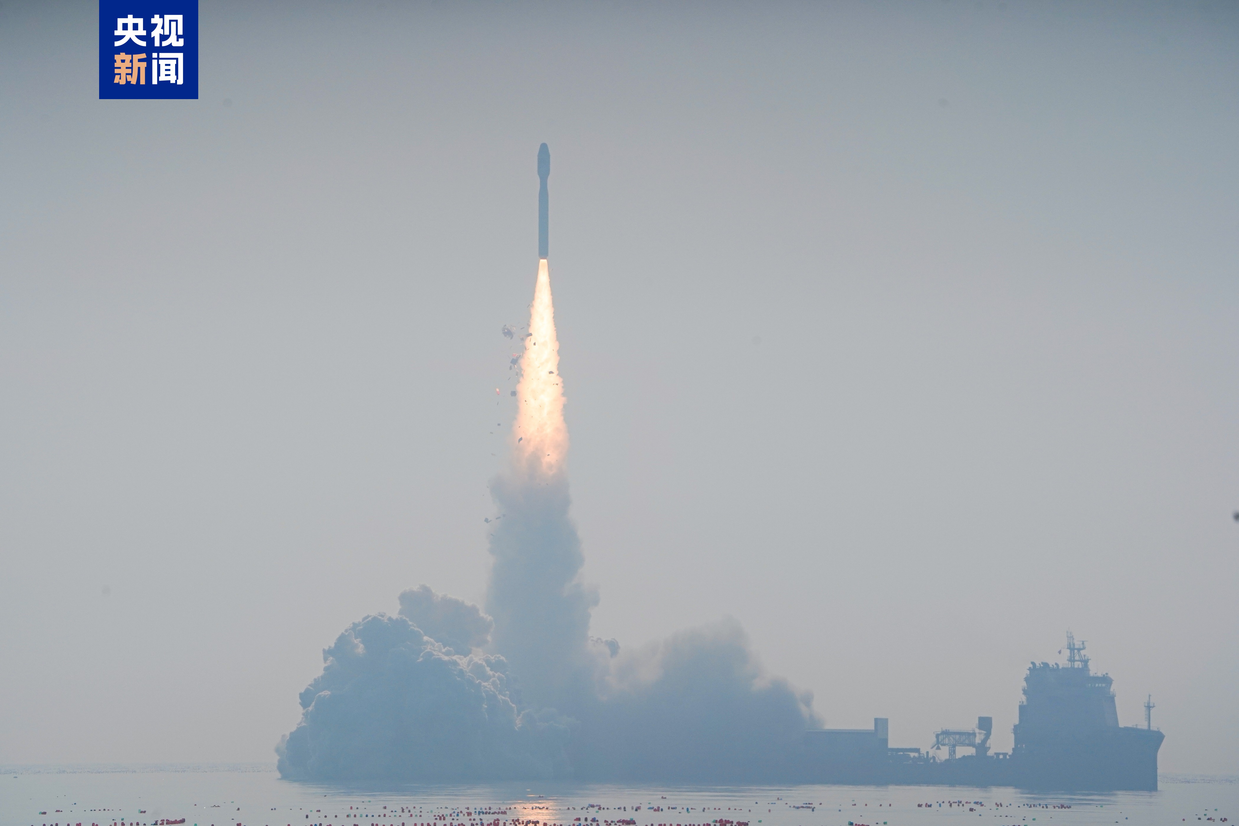 中國成功發射微厘空間01組衛星