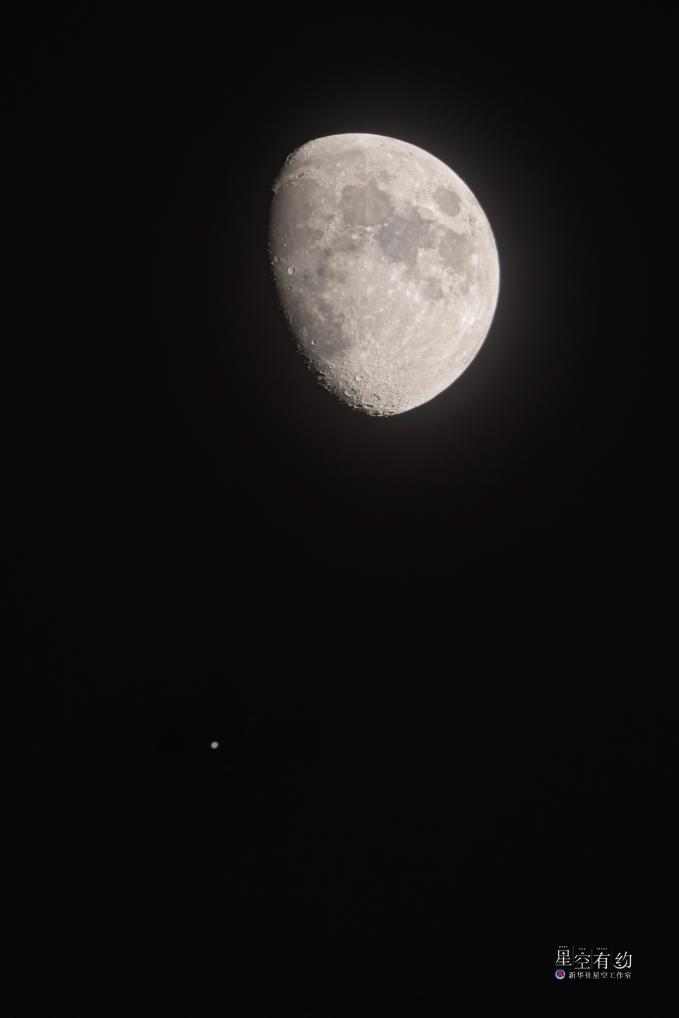 星空有約丨臘八夜可欣賞木星伴弦月