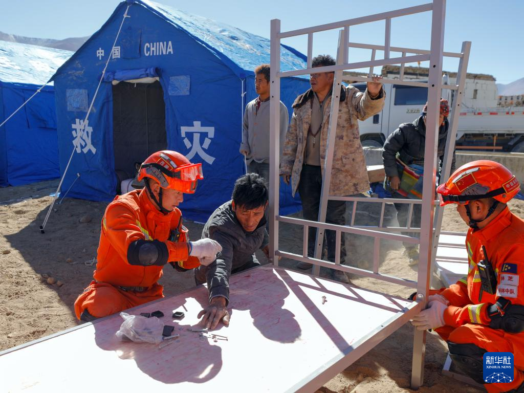 定日縣6.8級地震丨救援搜救工作已轉為受災群眾安置和災後重建