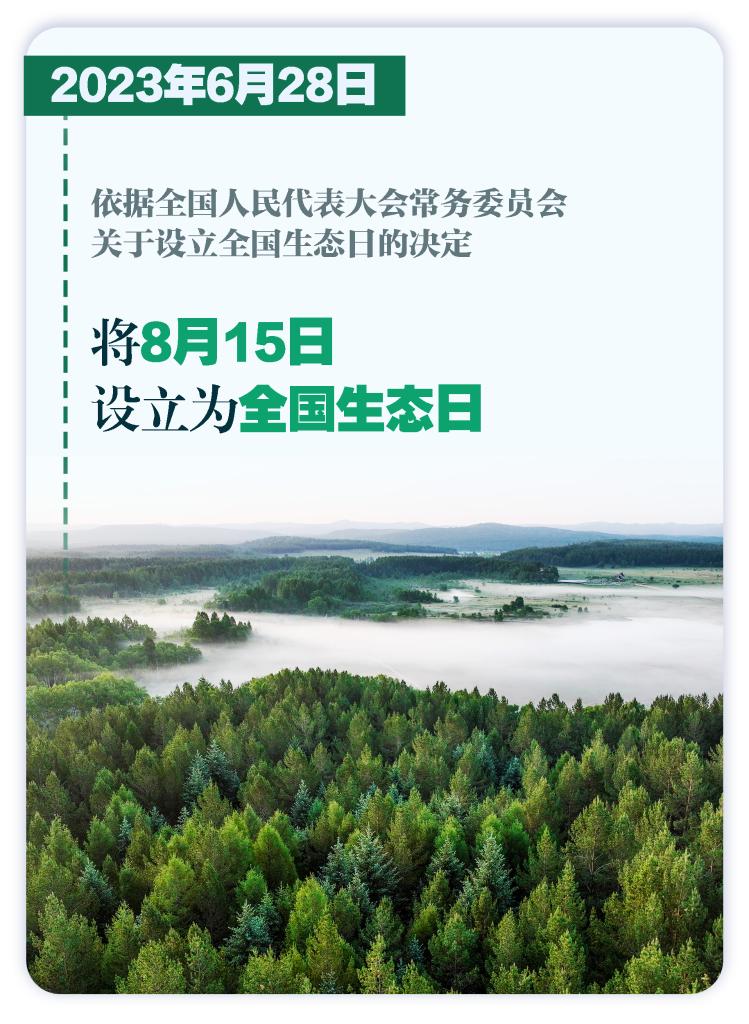 這些大事件，銘刻生態文明建設壯闊歷程