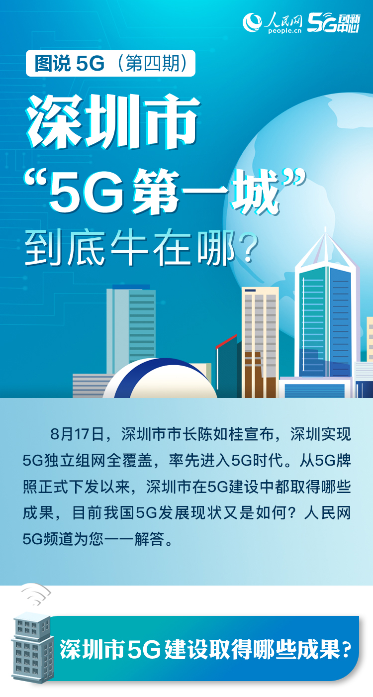 深圳市“5G第一城”到底牛在哪？