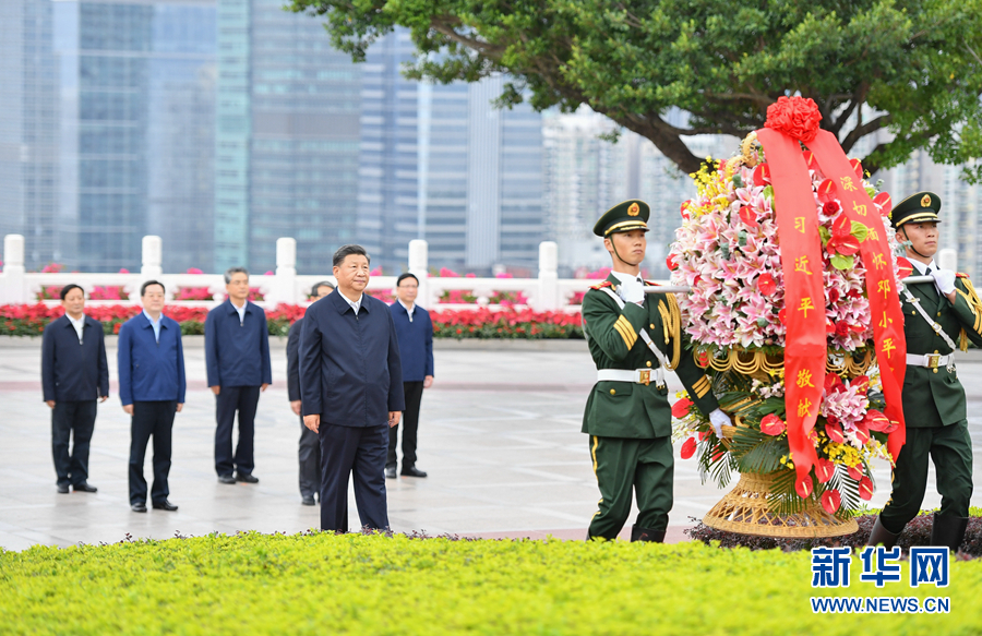 深圳經濟特區建立40週年慶祝大會隆重舉行 習近平發表重要講話 韓正出席