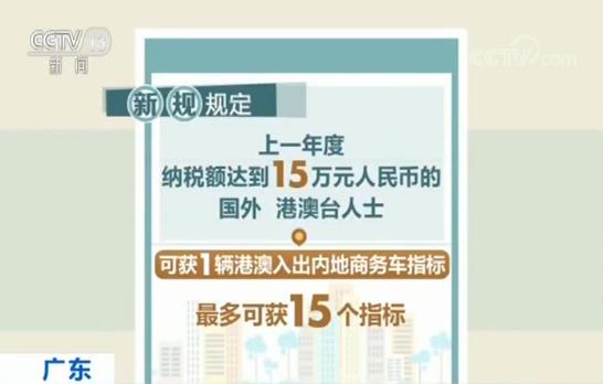 廣東放寬粵港澳跨境小汽車指標申請 4月15日實施