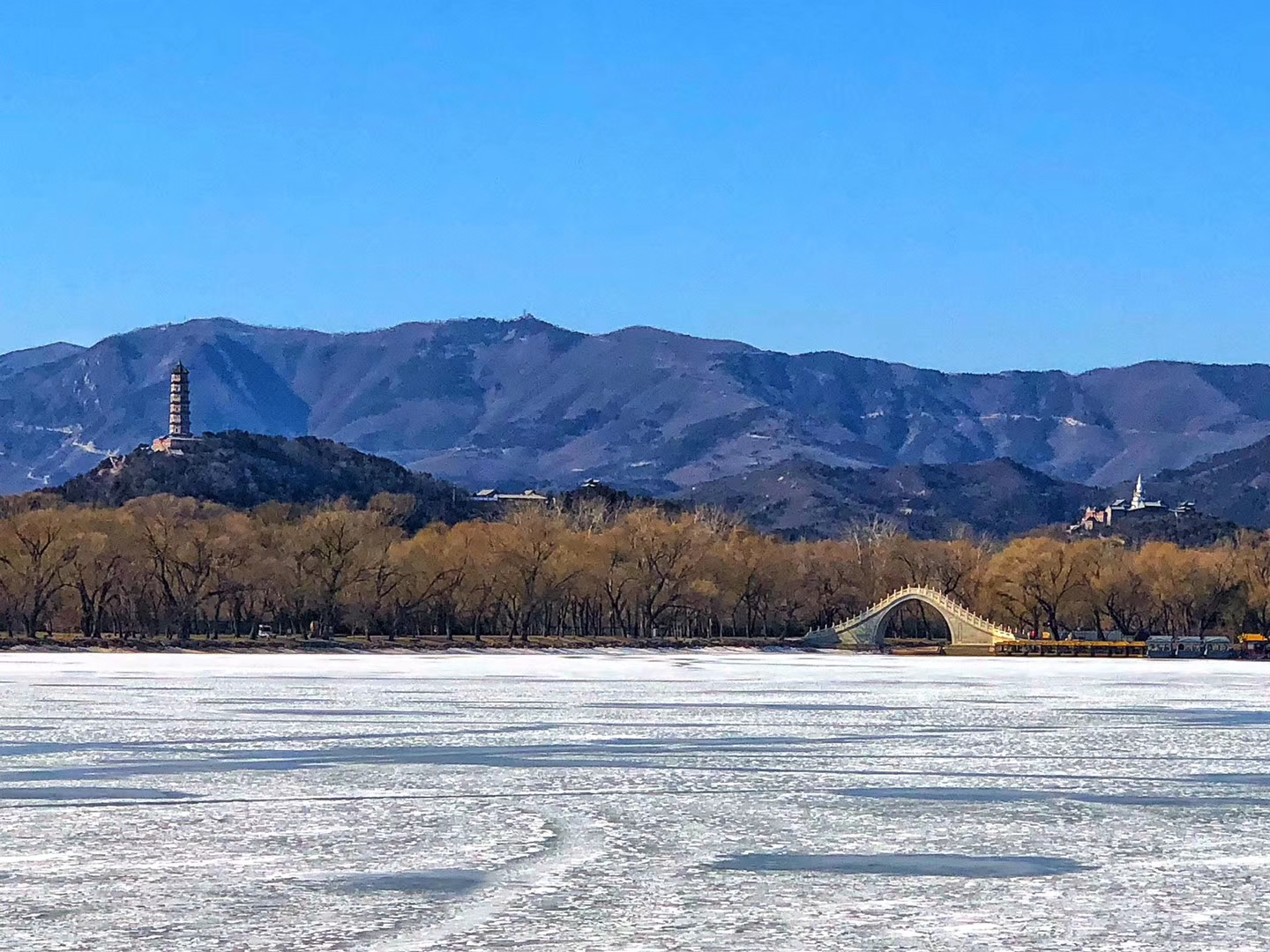 組圖：不負好天光——頤和園