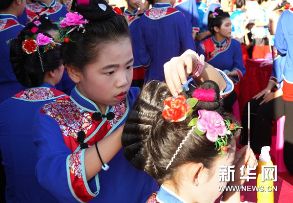 聽非遺講故事 梳起“帆船頭”傳承媽祖文化