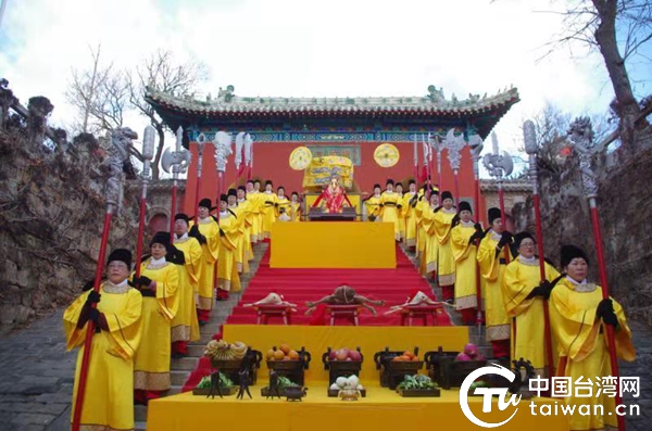 “顯應兩岸·緣締一家”魯臺媽祖宮廟結親暨祈福活動在長島舉辦