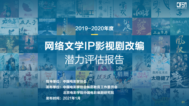 網絡文學影視劇改編潛力報告發佈，《詭秘之主》位列第一