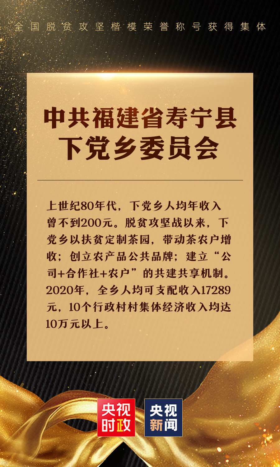 10人當選全國脫貧攻堅楷模！致敬！