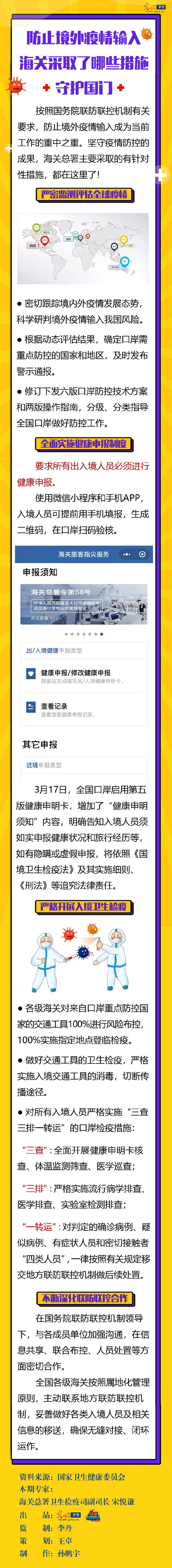 【一圖讀懂】海關總署：防境外疫情輸入 有哪些措施守護國門