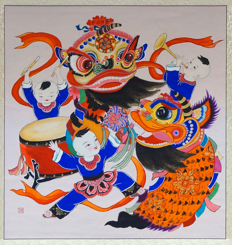 長三角美展“上新”，難得聚齊中國四大木板年畫精品