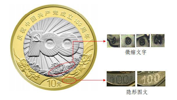 中國共産黨成立100週年紀念幣來了，先睹為快！