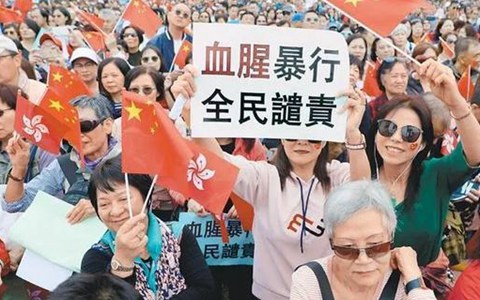 民進黨當局政治消費香港沒個完，只會讓台灣越來越危險