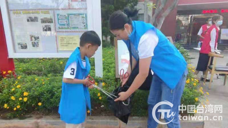 臺胞志願者助力雲南玉溪創建全國文明城市