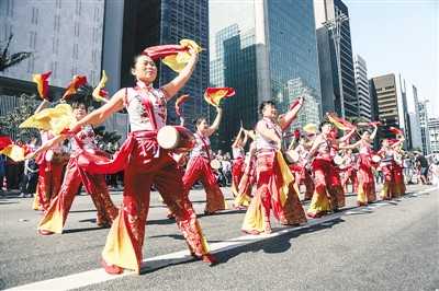 中華文化快閃巴西