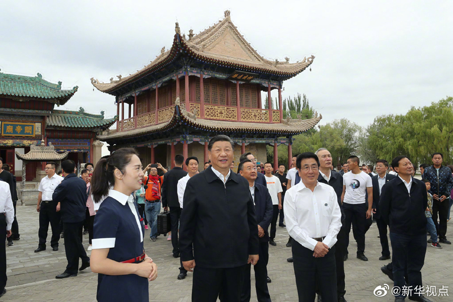 習近平：保護好中華民族的象徵