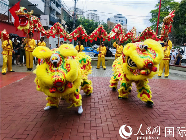 巴西裏約華人聯誼會舉行國慶慶祝活動