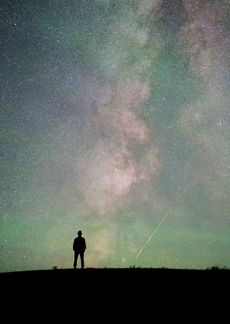 英仙座流星雨高清大圖來了