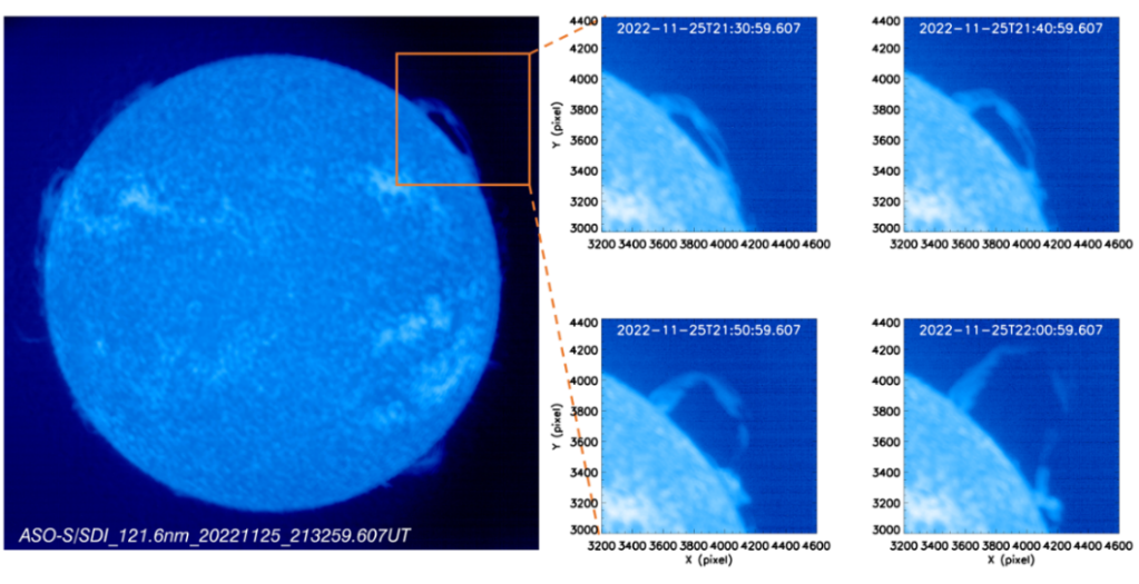 探日衛星“夸父一號”最新太陽觀測科學圖像發佈