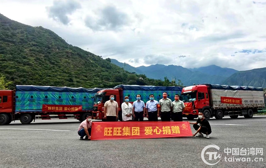 地震無情臺企有愛！四川臺企首批捐贈物資送達災區