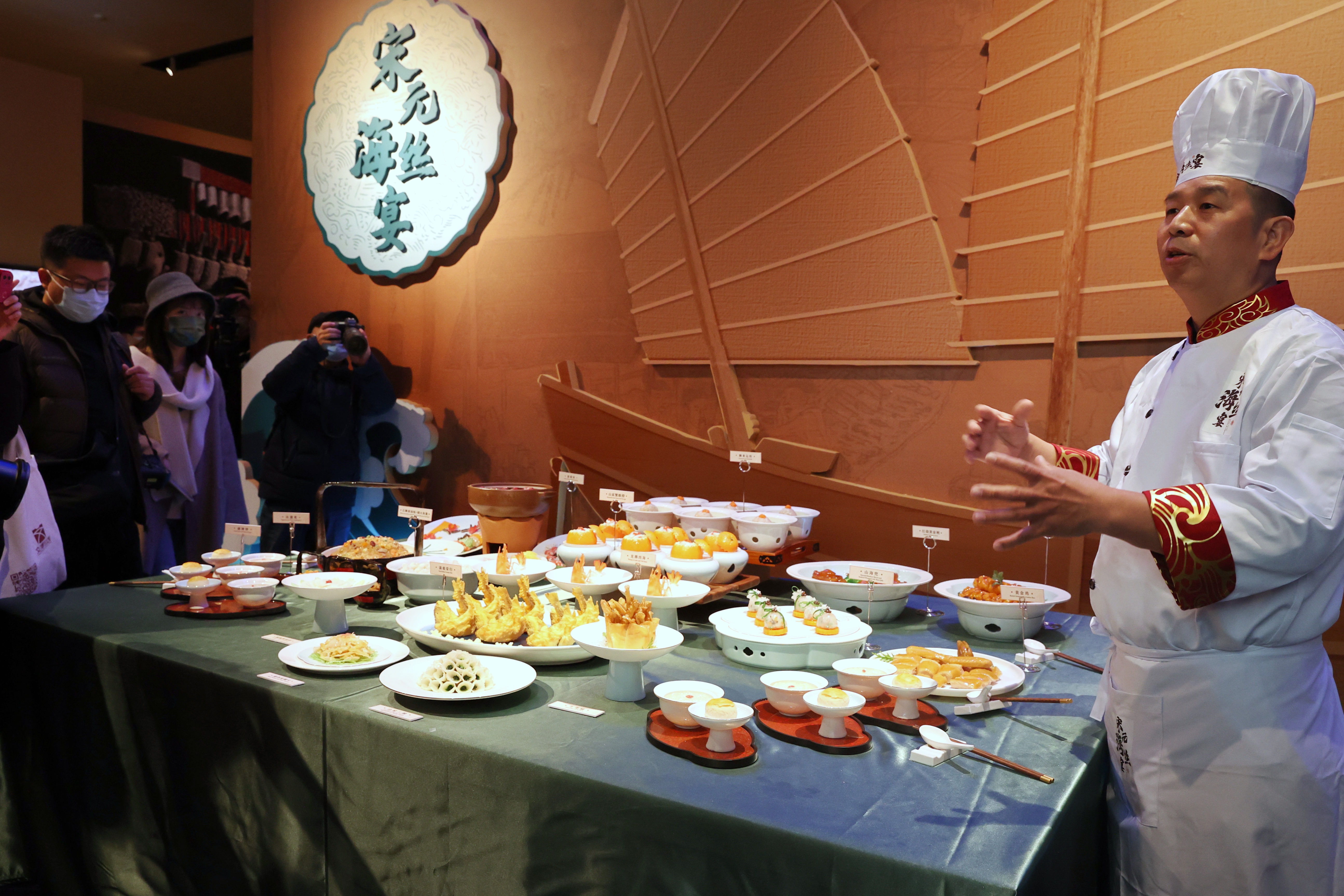 “宋元海絲宴”亮相國博古代飲食文化展