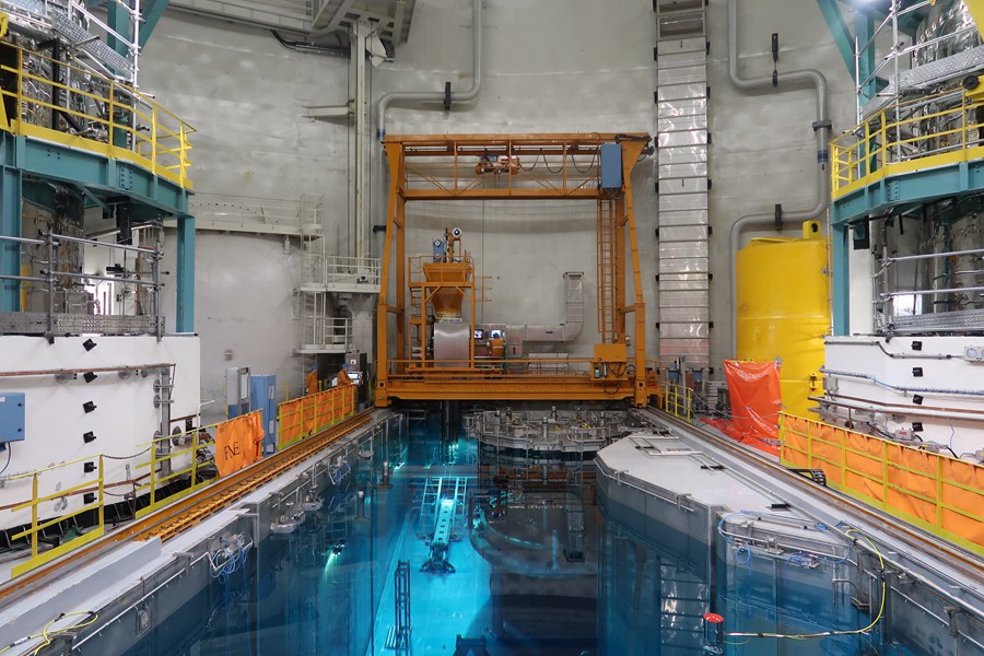 “華龍一號”核電機組完成首次大修裝換料工作