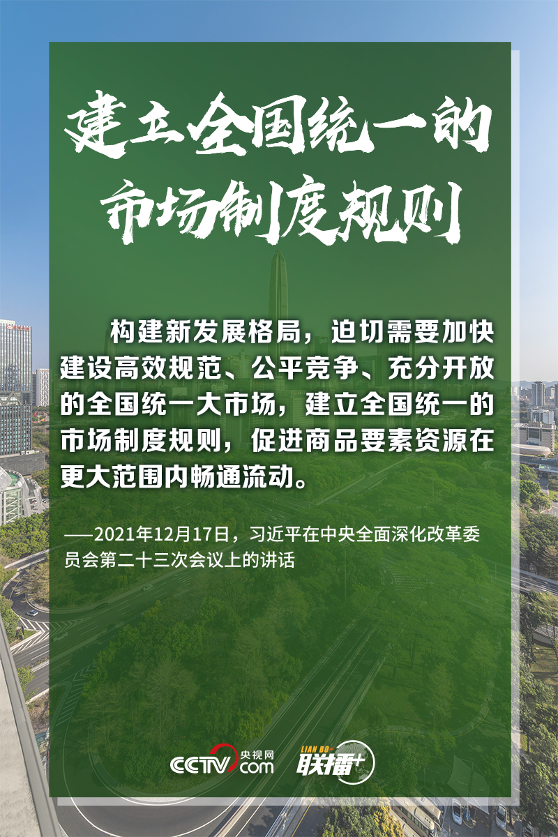 聯播+｜建設全國統一大市場 習近平擘畫藍圖