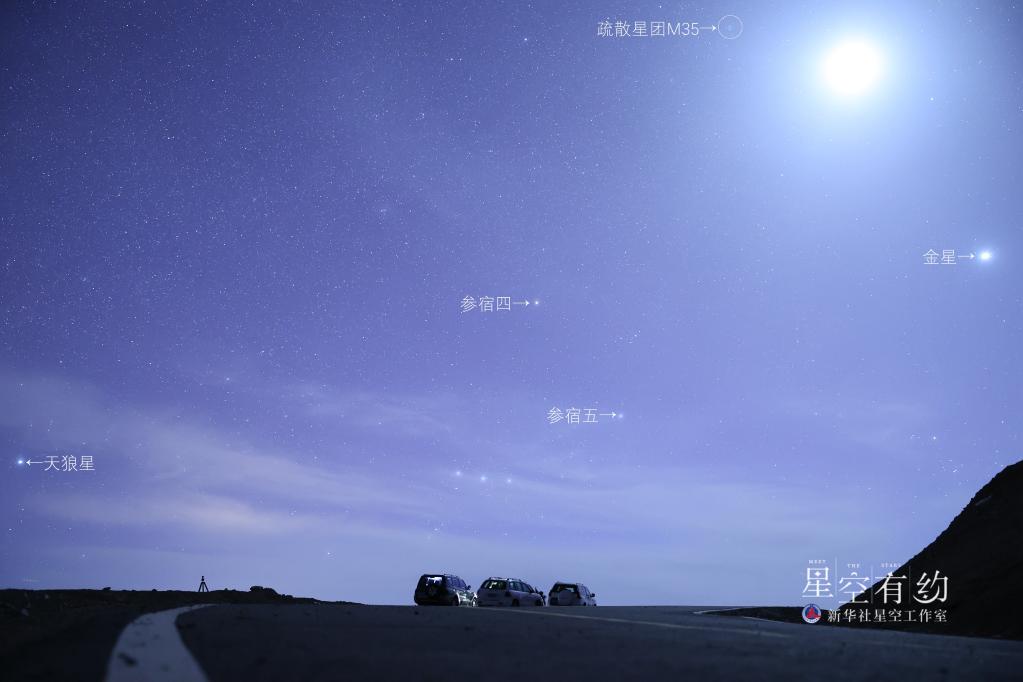 星空有約丨8日至10日金星將與鞋扣星團上演“親密一刻”