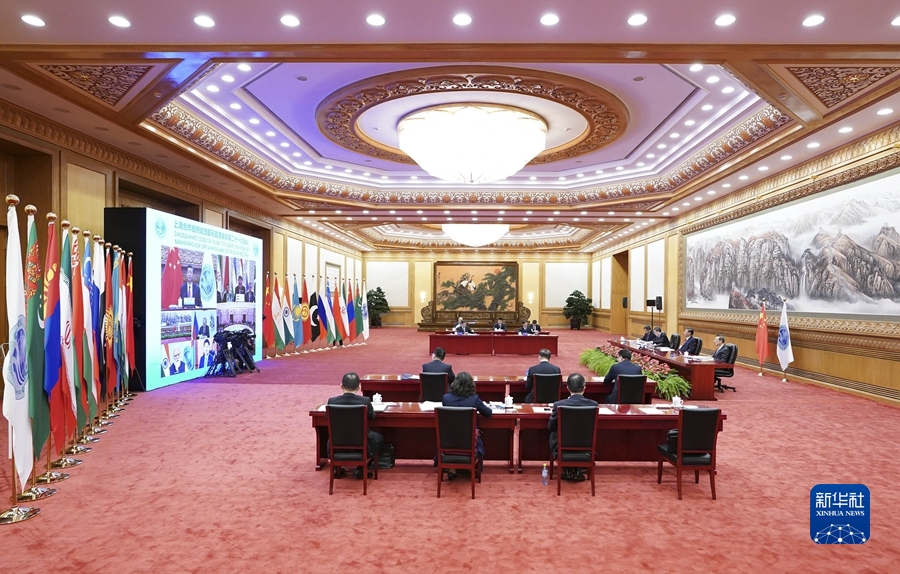 習近平出席上海合作組織成員國元首理事會第二十一次會議併發表重要講話